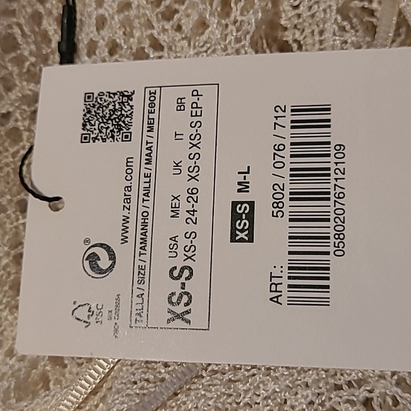 Zara Pointelle Knit Tunic - Picture 6 of 6